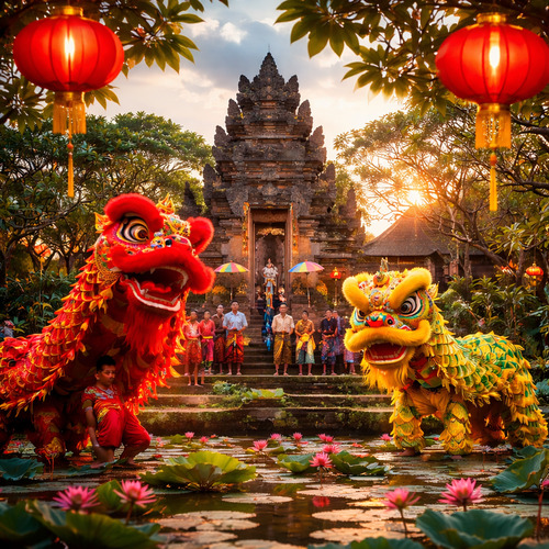 Viaje a Indonesia: Celebrar el Año Nuevo Chino en Bali